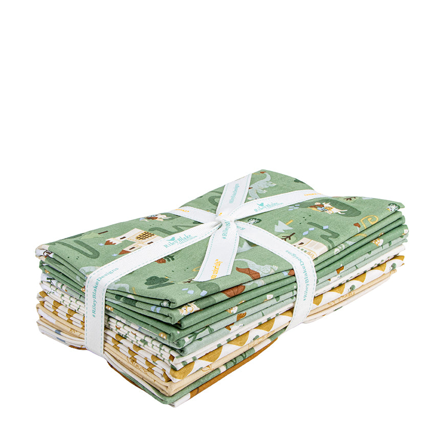 Faraway Kingdom 1-Yard Fabric Bundle Forest (7 Pieces) | Riley Blake Designs