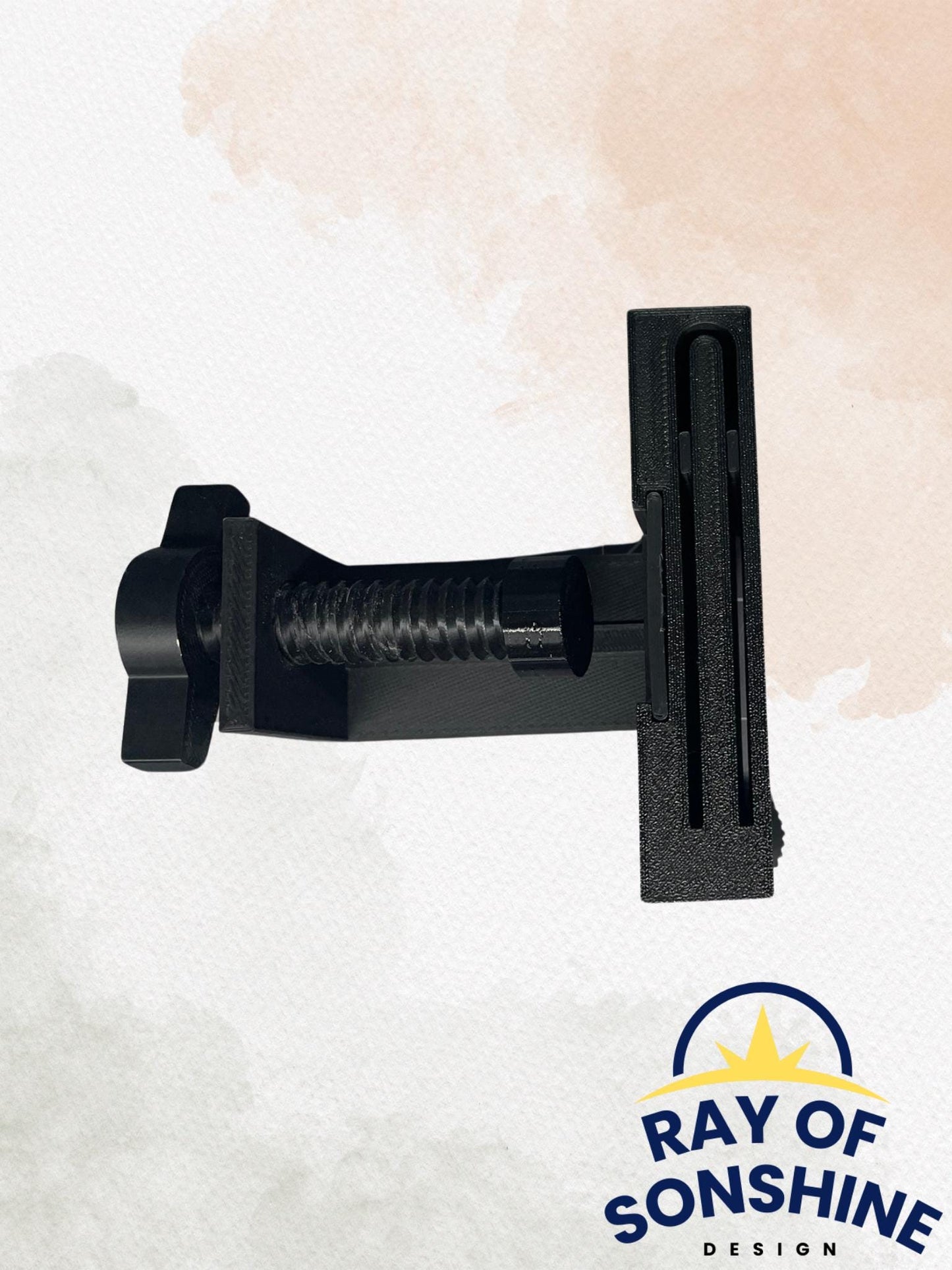 Binding Folder for Quilt Binding, Fully Adjustable Width up to 3 inches - Clip or Clamp Configurations NEW! - Ray of Sonshine Design