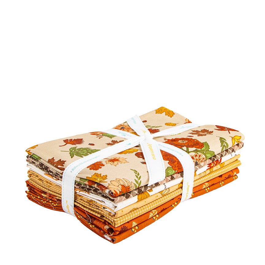 Cozy Autumn Palomino 1 Yard Precut Bundle 7 Pieces - Riley Blake Designs - Ray of Sonshine Design