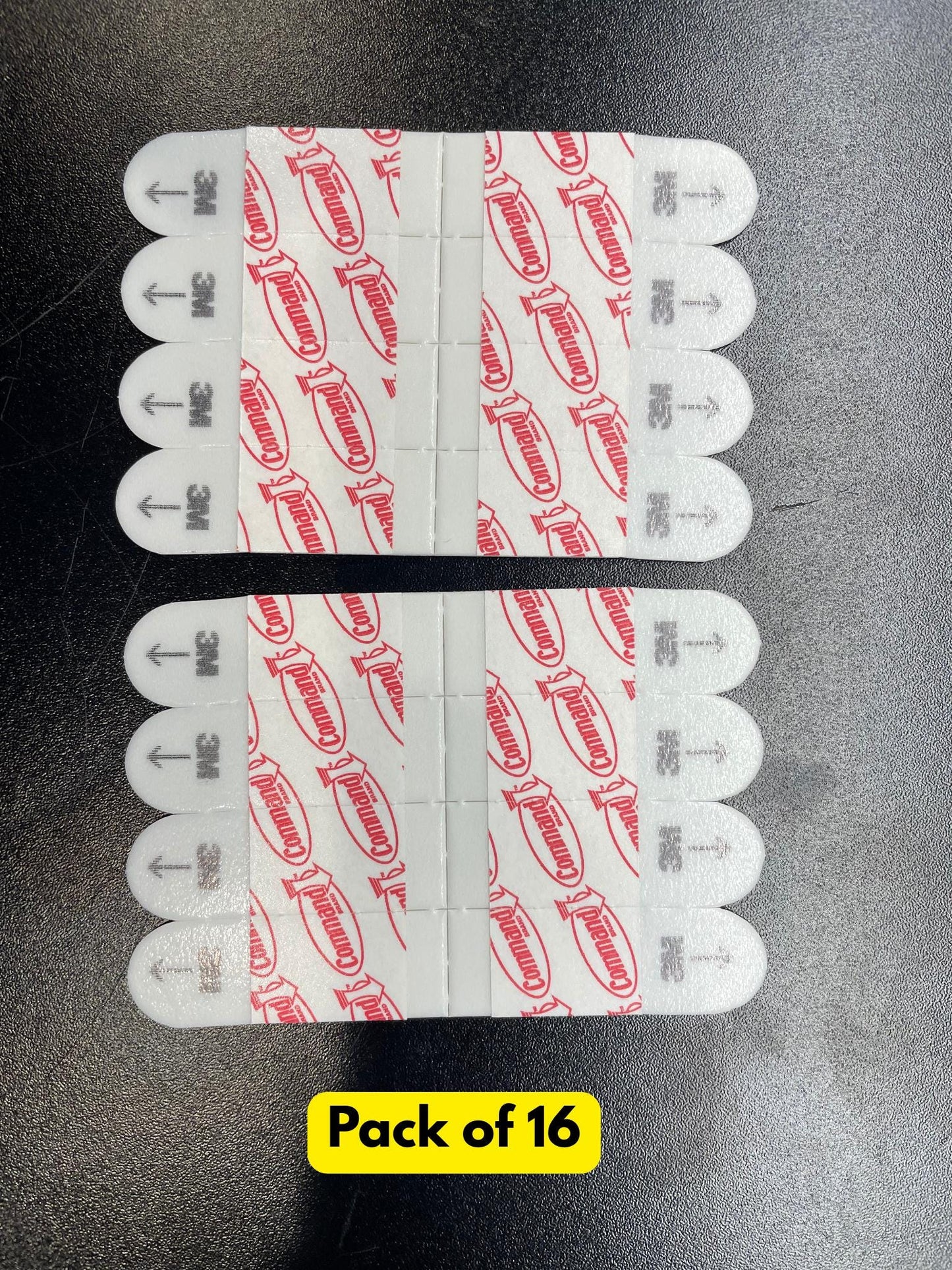 Removable Adhesive Strips -Command Strips 4/8/16 Packs - Damage Free Hanging Hangers, No Tools Wall Hanging Strips