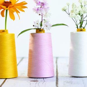 Aurifil Cotton Forty3 Cone - Longarm Thread Mako Cotton 3-ply 40wt 3280yds - 12 Colors Available