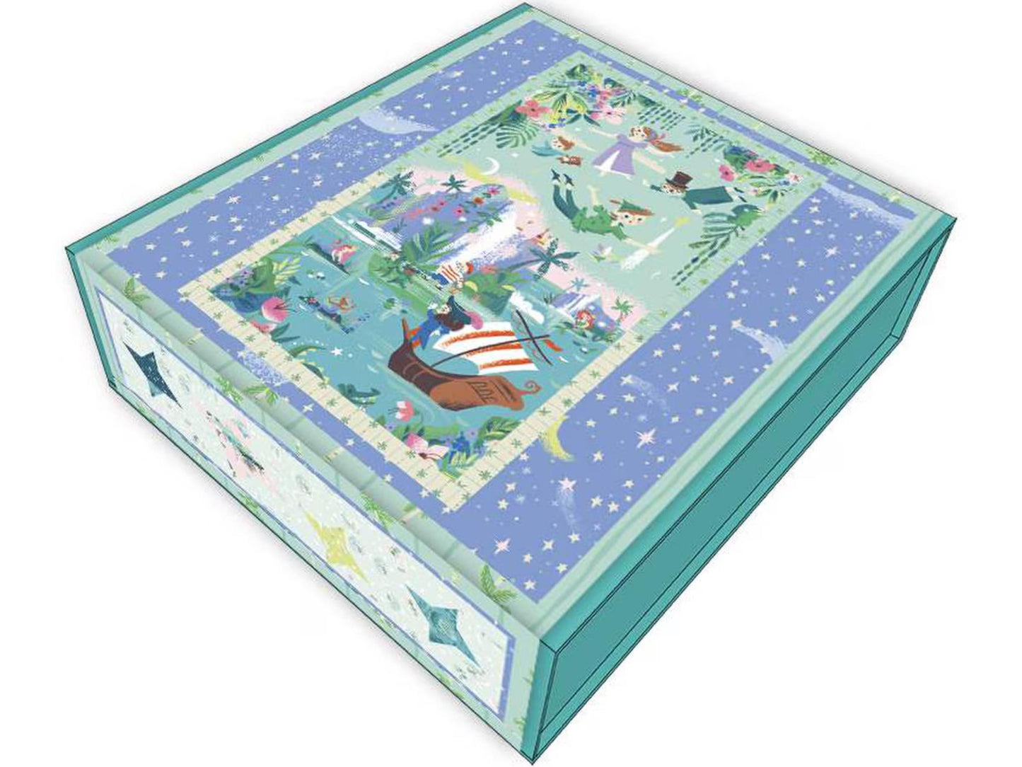 The Forever Neverland Quilt Kit includes pattern and fabric for quilt top and binding. Backing not included.