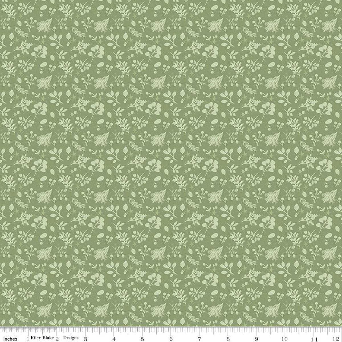 Magical Winterland Tonal Clover - C14947-CLOVER - Riley Blake Designs - Quilting Cotton Fabric - Fabric by the yard