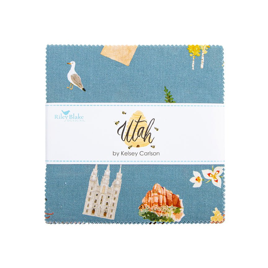 Utah 5" Stacker 42-Piece Precut Bundle | Kelsey Carlson for Riley Blake Designs - Ray of Sonshine Design