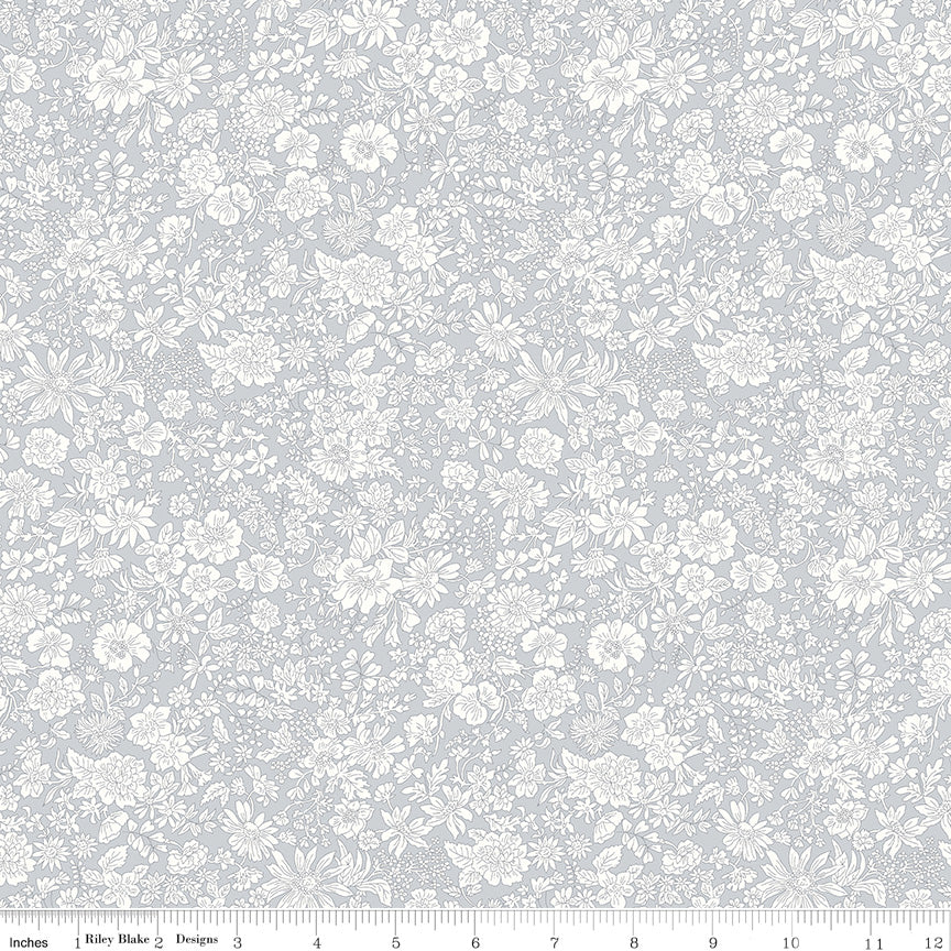 Liberty Emily Belle Collection Shadow Fabric by the Yard or Fat Quarter - Riley Blake Designs