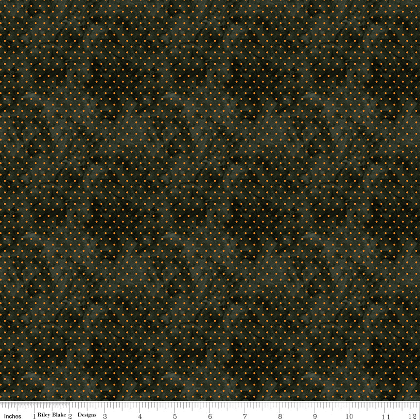 Ghoul Friends Dots Black