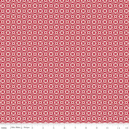 Farmer's Daughter Doily Jazzberry Riley Blake Fabric by the Yard