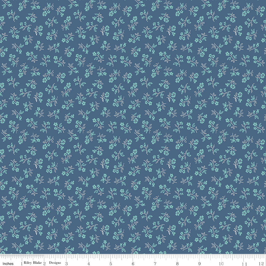 Farmer's Daughter Vintage Denim Riley Blake Fabric by the Yard