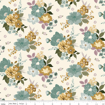 Renew Main Latte Fabric by the Yard or Fat Quarter - Sandy Gervais for Riley Blake Designs