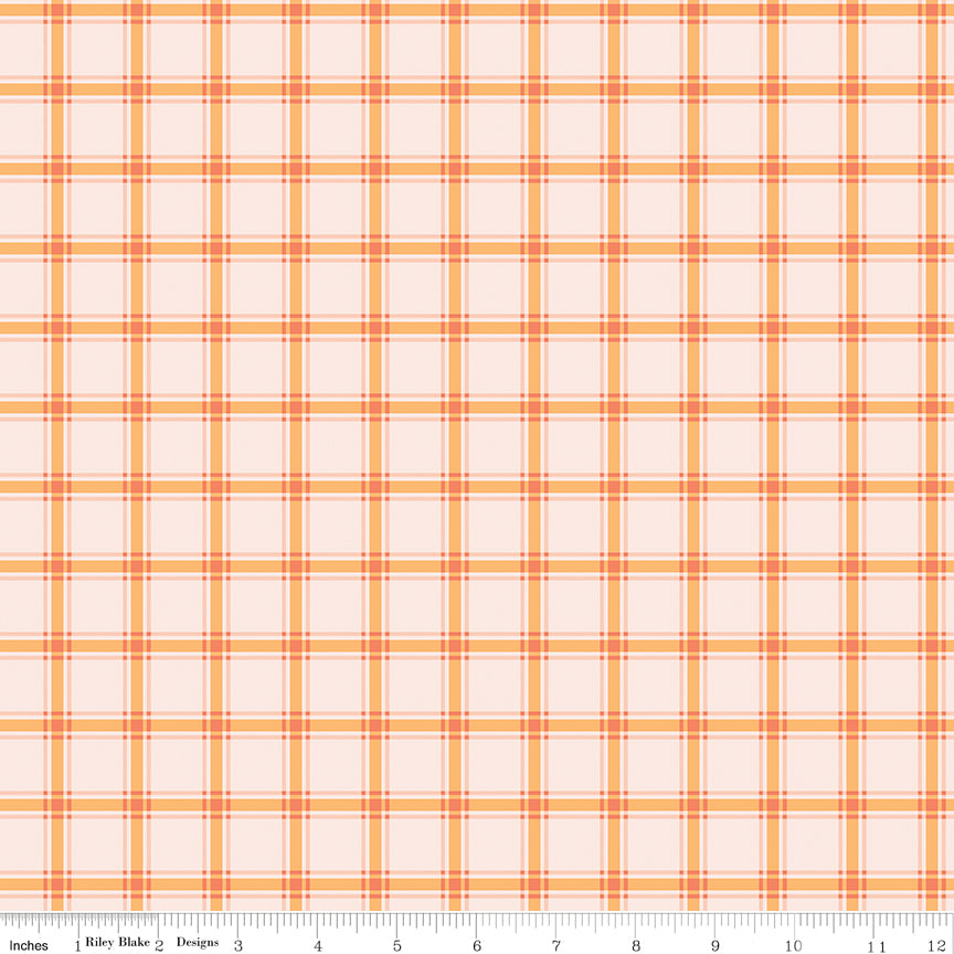 Southern Charm Gingham Pink Riley Blake Fabric by the Yard