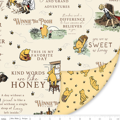 Double Lush Velvet Winnie the Pooh 2 Yard Package | Riley Blake Designs