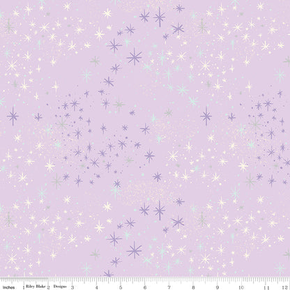 Wishes Magic Vanity Sparkle silver Jill Howarth Fabric by the Yard
