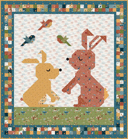 All Creatures Great and Small Quilt Pattern by Jennifer Long - 70.5 x 76.5 in - Ray of Sonshine Design