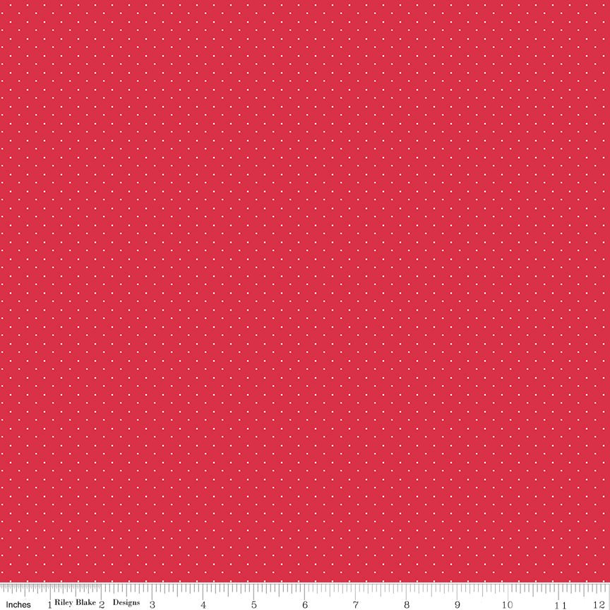 American Jane Pindots Cherry Riley Blake Quilting Cotton Fabric by the Yard - Ray of Sonshine Design
