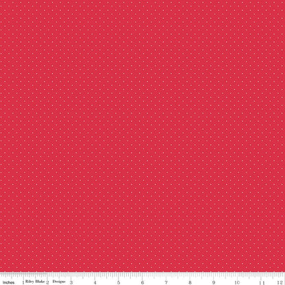 American Jane Pindots Cherry Riley Blake Quilting Cotton Fabric by the Yard - Ray of Sonshine Design