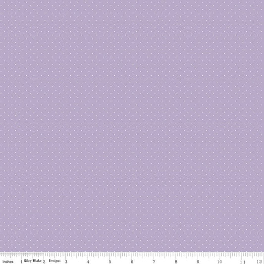 American Jane Pindots Lilac Riley Blake Designs Quilting Cotton Fabric by the Yard - Ray of Sonshine Design