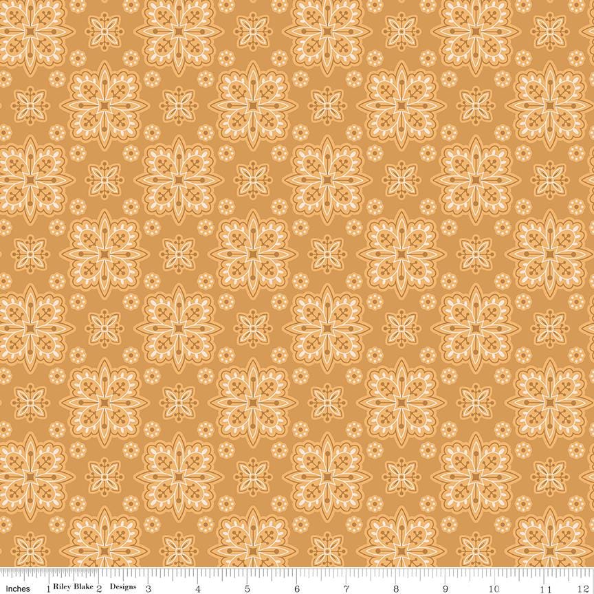 Americana Parade Cider - Riley Blake Designs - Quilting Cotton Fabric by the yard - C16085 - CIDER - Ray of Sonshine Design
