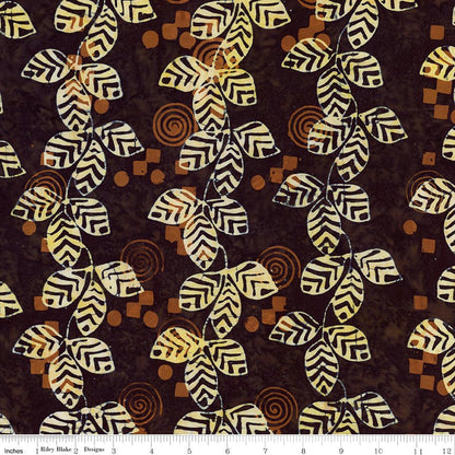 Batiks Kalinda Tigerwood Riley Blake Designs Quilting Cotton Fabric by the Yard - Ray of Sonshine Design