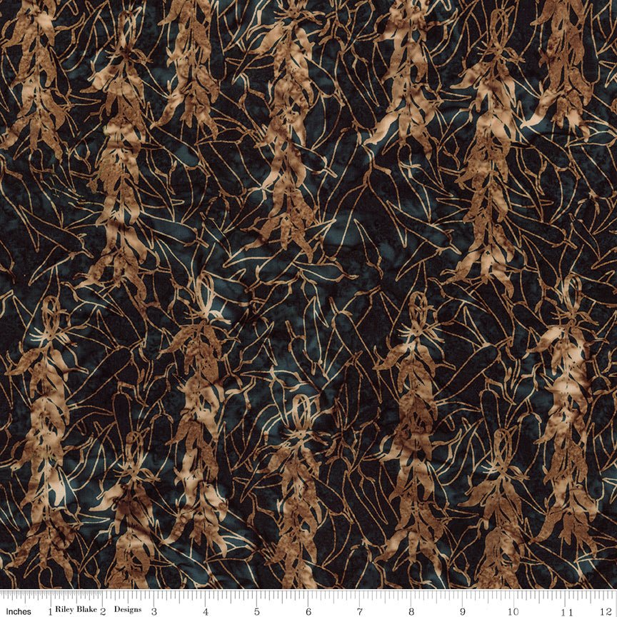 Batiks Places You'll Go Western Reflections Smoky Teal Riley Blake Designs Fabric by the Yard - Ray of Sonshine Design