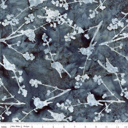Batiks Sassy and Tweet Charcoal - Riley Blake Designs - Cotton Fabric by the Yard - BT23091 - 157 - Ray of Sonshine Design