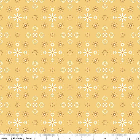 Bee Backings & Borders Bandana Honey Riley Blake Wideback Fabric 3 - Yard Package - Ray of Sonshine Design