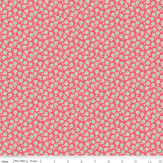 Bee Dots Erma Tea Rose - Ray of Sonshine Design