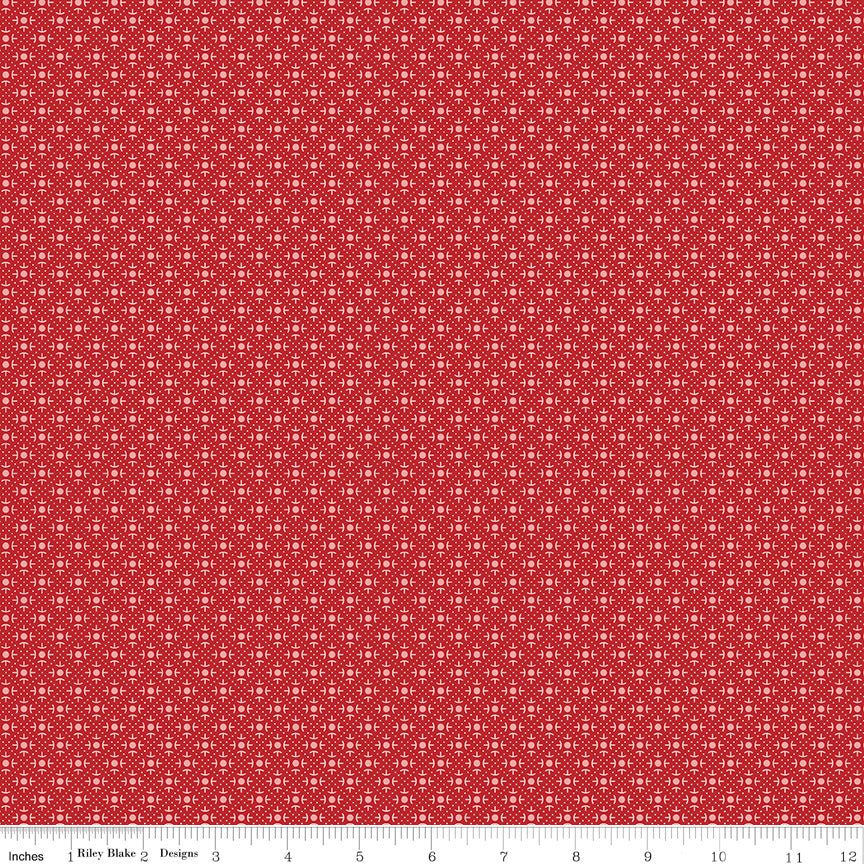 Bee Dots Sestina Schoolhouse - Ray of Sonshine Design