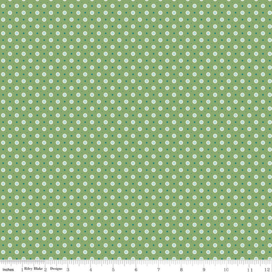 Bee Dots Vera Basil - Ray of Sonshine Design