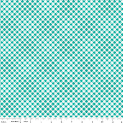Bee Ginghams Carolyn Vivid Riley Blake Fabric by the Yard - Ray of Sonshine Design