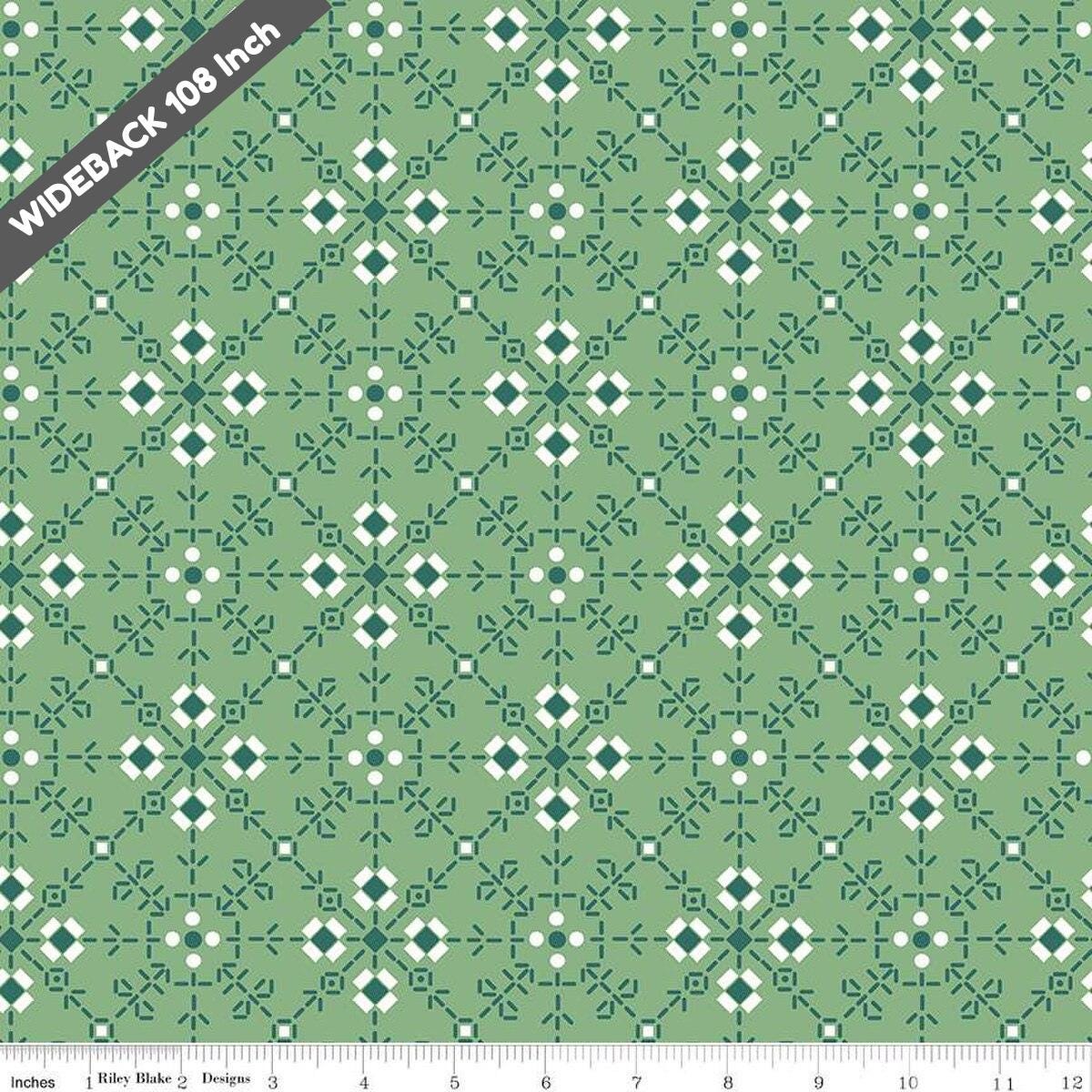 Bee Plaids Homemade Alpine - Black Riley Blake 107/108" Wide Back Cotton Fabric - WB12040 - ALPINE - Ray of Sonshine Design