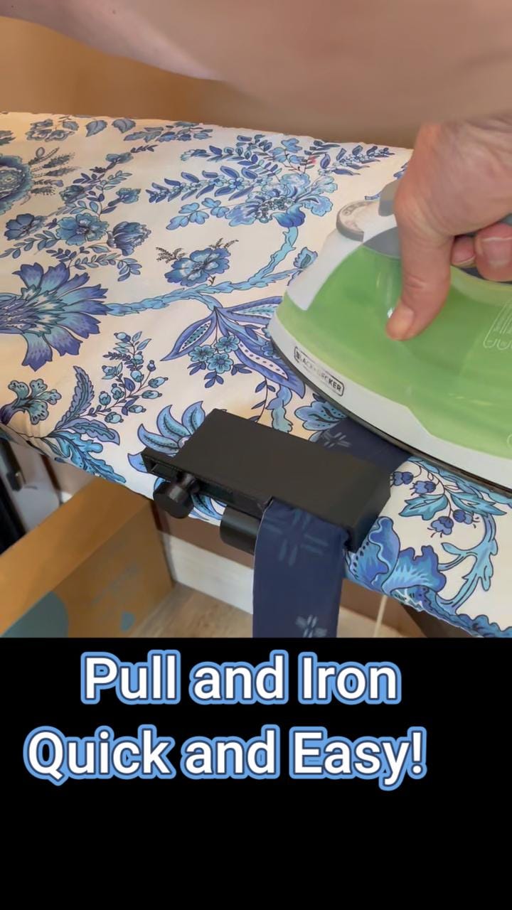 Binding Folder for Quilt Binding, Fully Adjustable Width up to 3 inches - Clip or Clamp Configurations NEW! - Ray of Sonshine Design