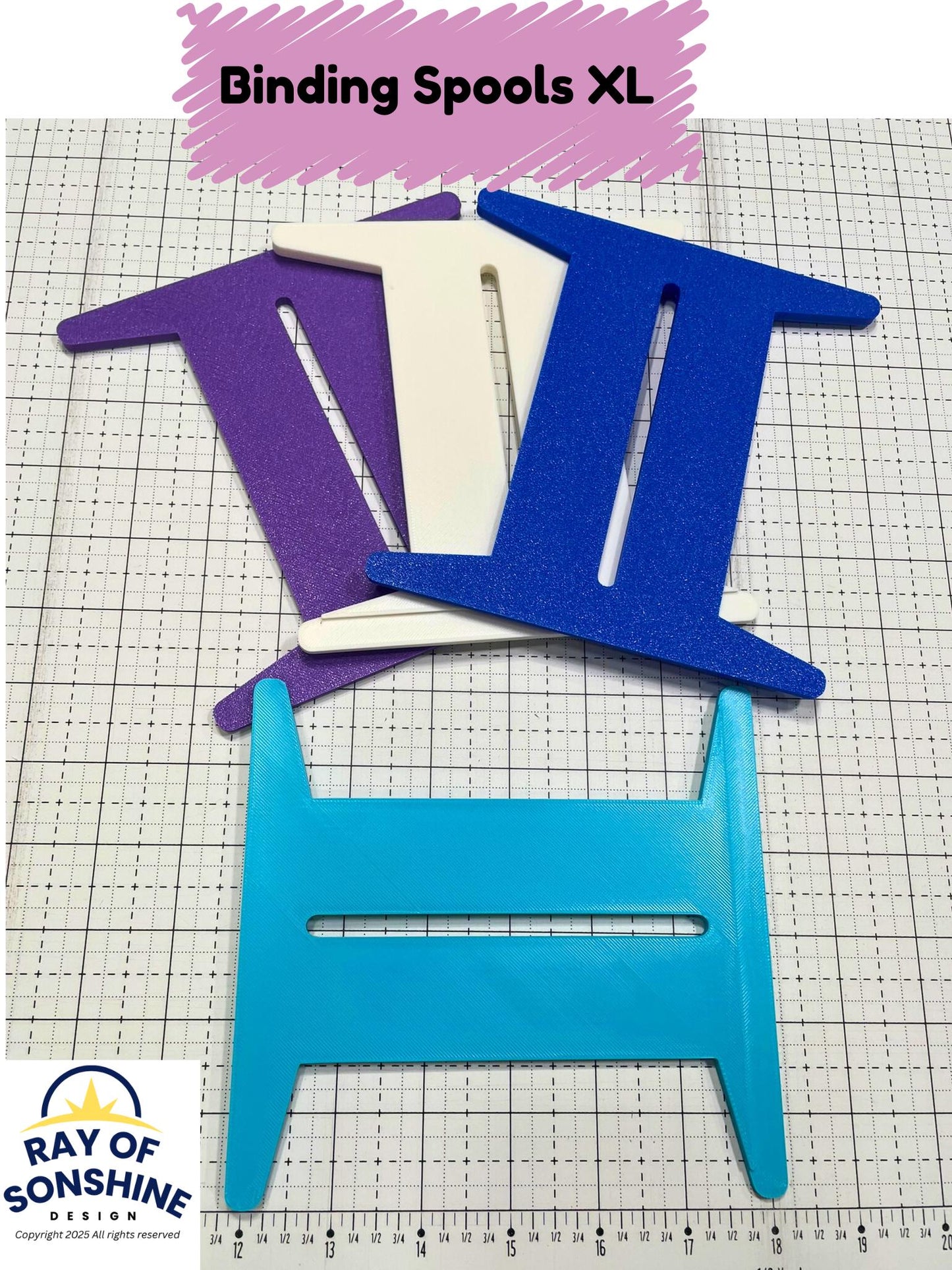 Binding Spools XL - Variety of Colors - Value Packs - Ray of Sonshine Design