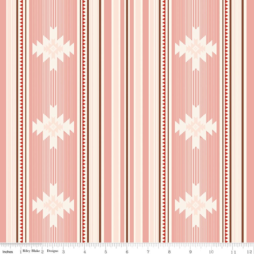 Cowgirl Blanket Pink Riley Blake Designs Fabric by the Yard - Ray of Sonshine Design
