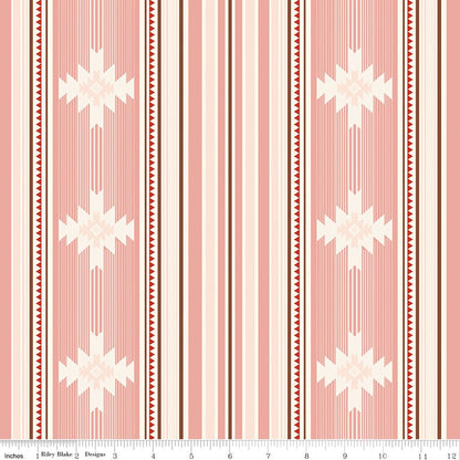 Cowgirl Blanket Pink Riley Blake Designs Fabric by the Yard - Ray of Sonshine Design