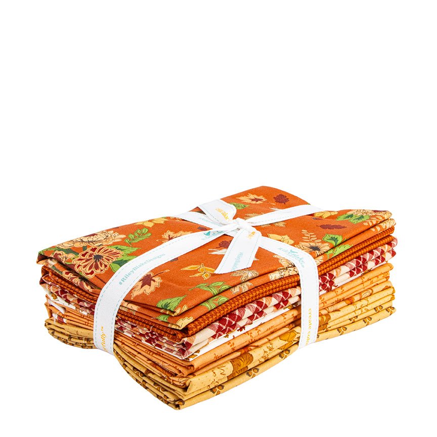 Cozy Autumn Rusty 1-Yard Precut Bundle 8 Pieces - Riley Blake Designs - Ray of Sonshine Design