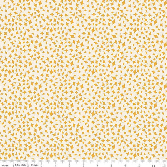 Curated Blooms On Point Cream - C15345 - CREAM - Riley Blake Designs - Cotton Fabric by the yard - Ray of Sonshine Design