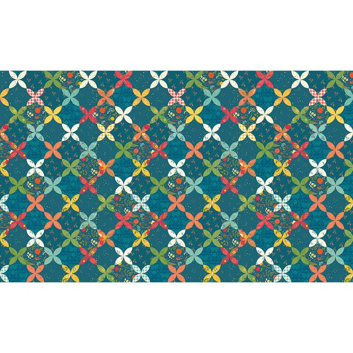 Double Lush Velvet First Blooms - Riley Blake Designs - Double Sided Plush - No Fray - LV16810 - Ray of Sonshine Design