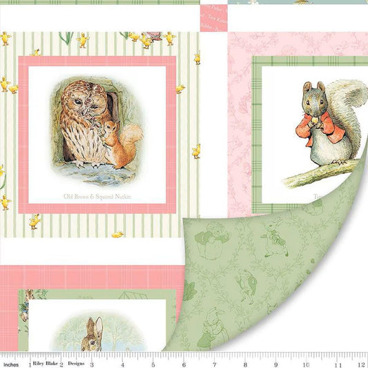 Double Lush Velvet Peter Rabbit™ & Friends - Riley Blake Designs - Double Sided Plush - No Fray - LV16808 - Ray of Sonshine Design