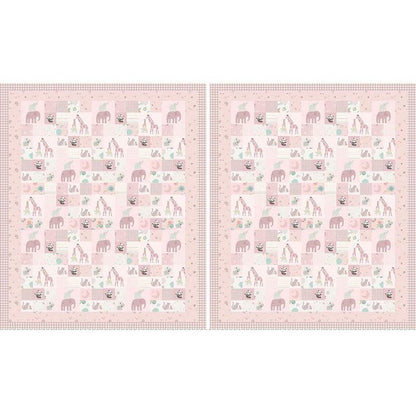 Double Lush Velvet Pink Safari Stargazing - Riley Blake Designs - Double Sided Plush - No Fray - LV16567 - Ray of Sonshine Design