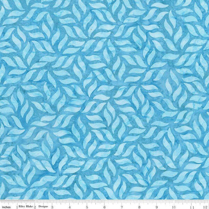 Expressions Batiks Divine Vines Baby Blue - Riley Blake Designs - Fabric by the Yard - BT23301 - 291 - Ray of Sonshine Design