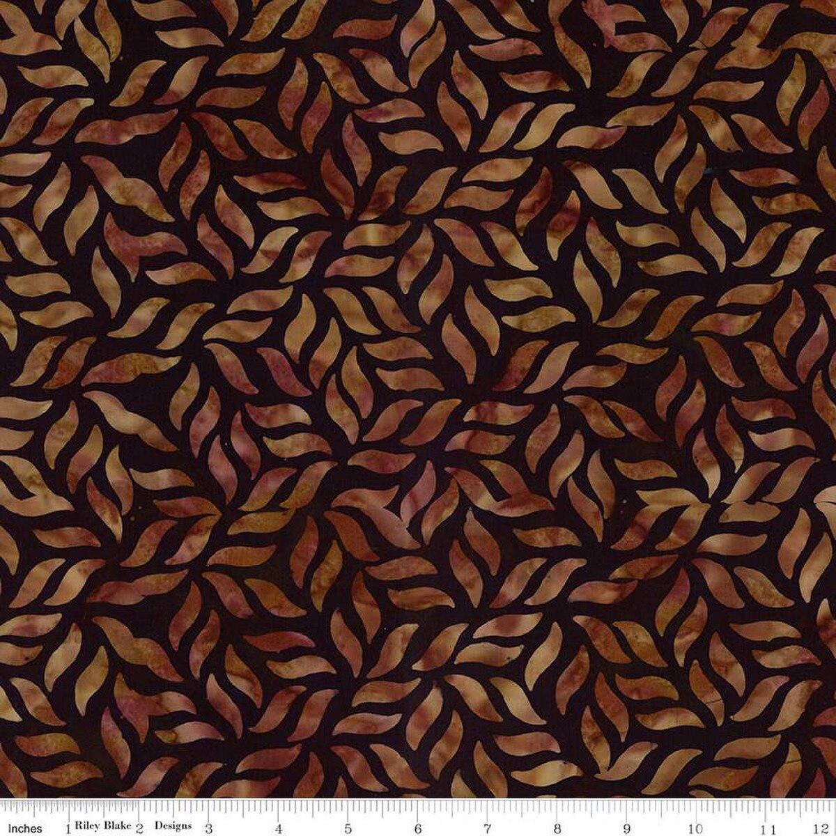 Expressions Batiks Divine Vines Black Bean - Riley Blake Designs - Fabric by the Yard - BT23301 - 168 - Ray of Sonshine Design