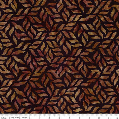 Expressions Batiks Divine Vines Black Bean - Riley Blake Designs - Fabric by the Yard - BT23301 - 168 - Ray of Sonshine Design