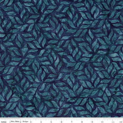 Expressions Batiks Divine Vines Midnight - Riley Blake Designs - Fabric by the Yard - BT23301 - 299 - Ray of Sonshine Design