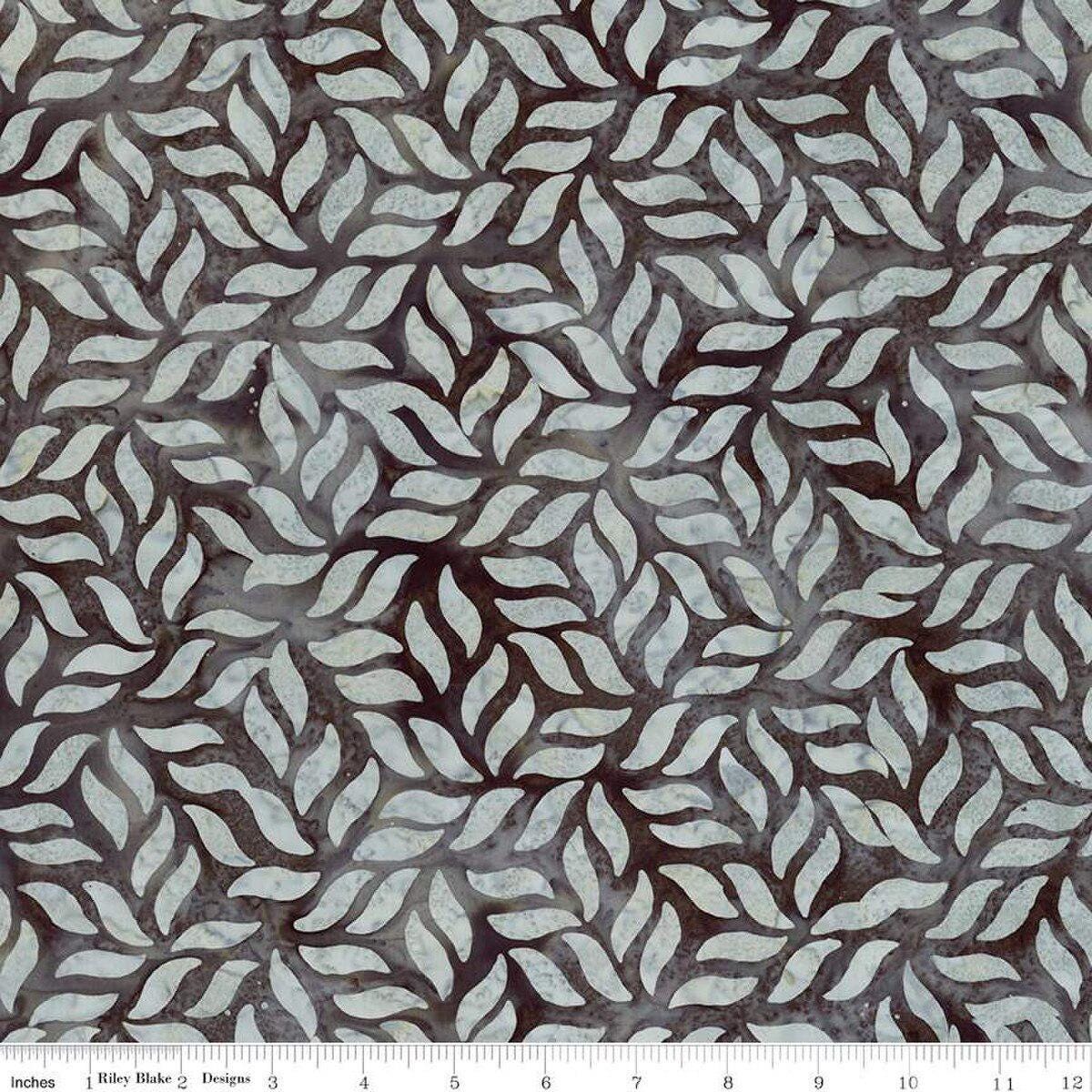 Expressions Batiks Divine Vines Pewter - Riley Blake Designs - Fabric by the Yard - BT23301 - 155 - Ray of Sonshine Design