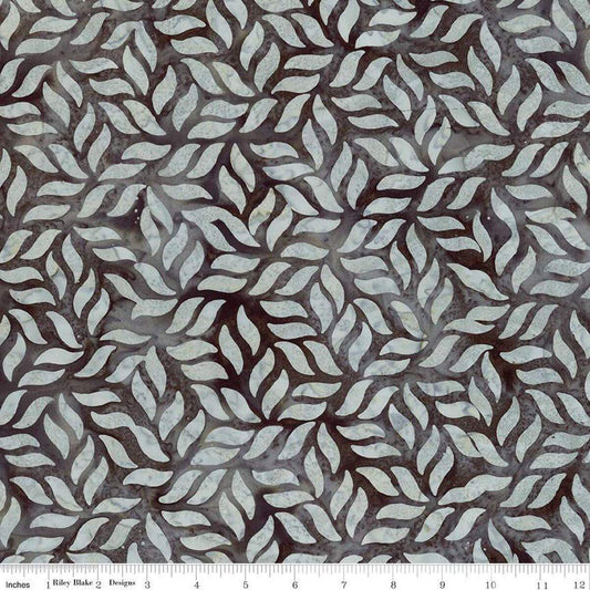 Expressions Batiks Divine Vines Pewter - Riley Blake Designs - Fabric by the Yard - BT23301 - 155 - Ray of Sonshine Design