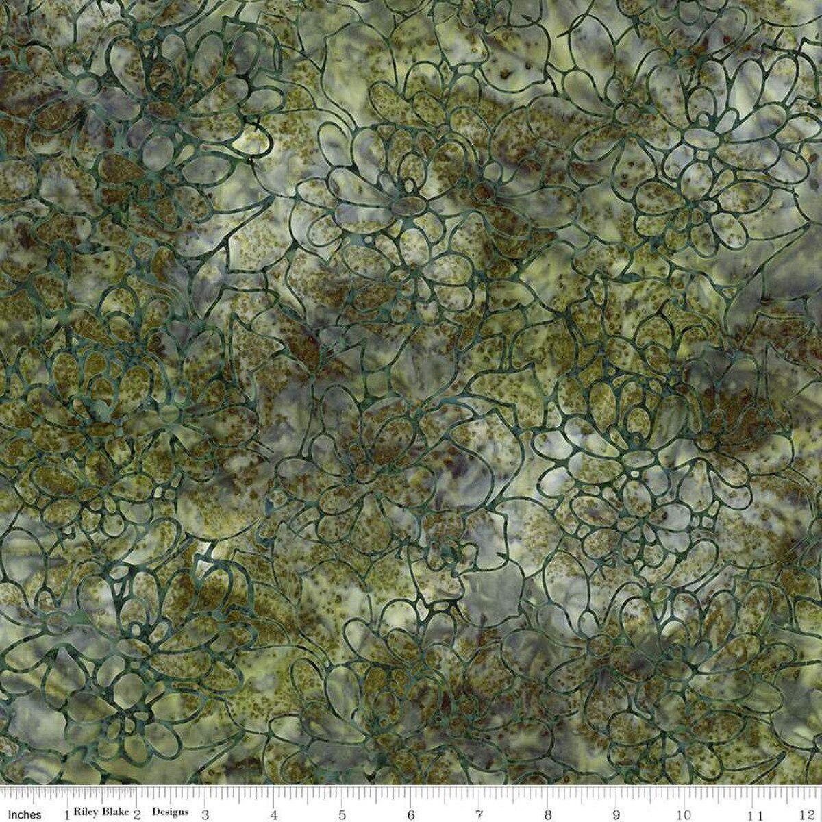 Expressions Batiks Plant - Based Grass - Riley Blake Designs - Fabric by the Yard - BT23321 - 322 - Ray of Sonshine Design