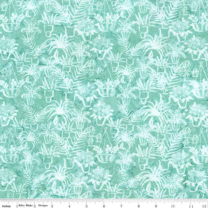 Expressions Batiks Plant - Based Seafoam - Riley Blake Designs - Fabric by the Yard - BT23325 - 310 - Ray of Sonshine Design