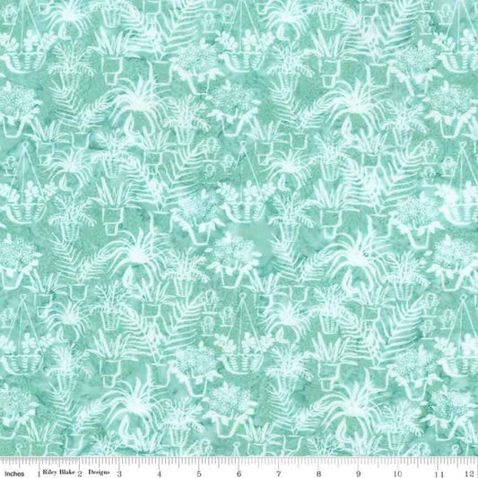 Expressions Batiks Plant - Based Seafoam - Riley Blake Designs - Fabric by the Yard - BT23325 - 310 - Ray of Sonshine Design