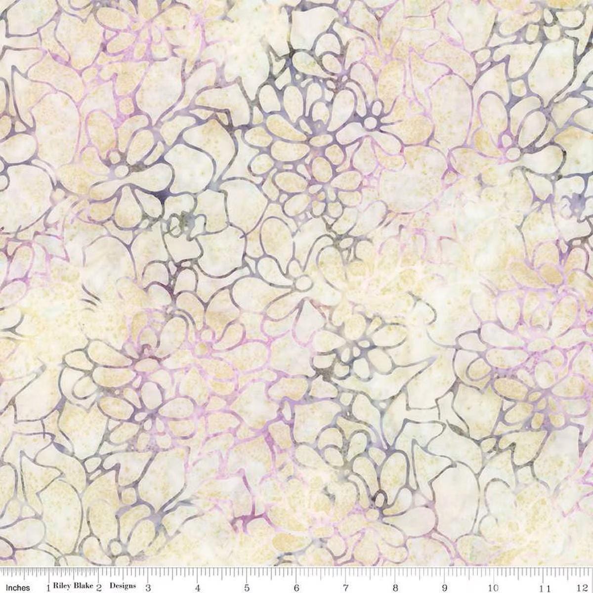 Expressions Batiks Plant - Based Sugar Cookie - Riley Blake Designs - Fabric by the Yard - BT23321 - 122 - Ray of Sonshine Design