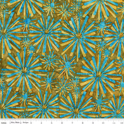 Expressions Batiks Retro Revival Antique Gold - Riley Blake Designs - Fabric by the Yard - BT23270 - 259 - Ray of Sonshine Design